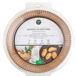 CORE KITCHEN / HOME 6.3" Round DISPOSABLE AIR FRYER LINERS PDQ50884A NEW IN BOX